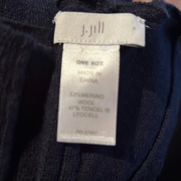 J. Jill One Size Draped Top - Picture 6 of 6